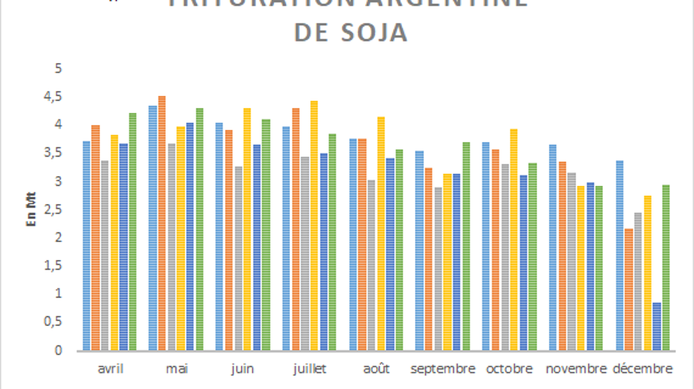 Trituration argentine de soja Trituration argentine de soja