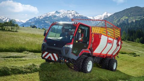 Le Lindner Unitrac 122 Ldrive élu Farm Machine 2022 dans la catégorie tracteurs spécialisés. (©Lindner) Le Lindner Unitrac 122 Ldrive élu Farm Machine 2022 dans la catégorie tracteurs spécialisés. (©Lindner)