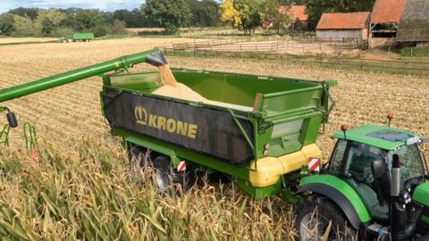 La remorque universelle Krone GX est élue Farm Machine 2022 dans la catégorie logistique. (©Krone) La remorque universelle Krone GX est élue Farm Machine 2022 dans la catégorie logistique. (©Krone)