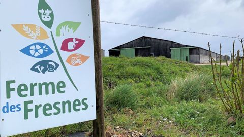 Une « grosse ferme » qui fait vivre cinq personnes Une « grosse ferme » qui fait vivre cinq personnes