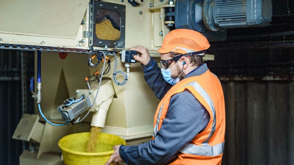 Depuis le lancement de la production il y a deux ans, 60 000 tonnes de graines de soja, tournesol et colza ont été triturées sur le site de Thouars. (©Groupe Avril)