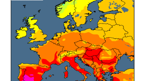 Les températures devraient se radoucir sur la fin juillet. (©WorldAgWeather)