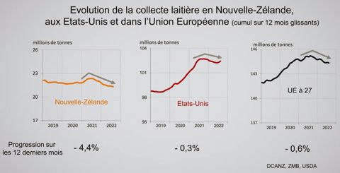 Collecte laitière dans les grands bassins exportateurs