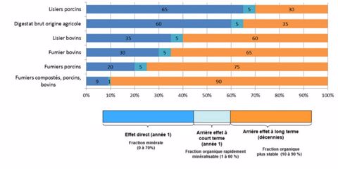 Formes et disponibilités de l'azote des Pro