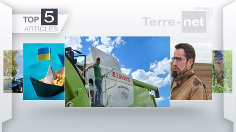  Articles les plus lus sur Terre-net la dernière semaine de novembre. (©Terre-net Média)