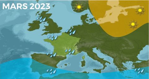 Météo pour mars 2023