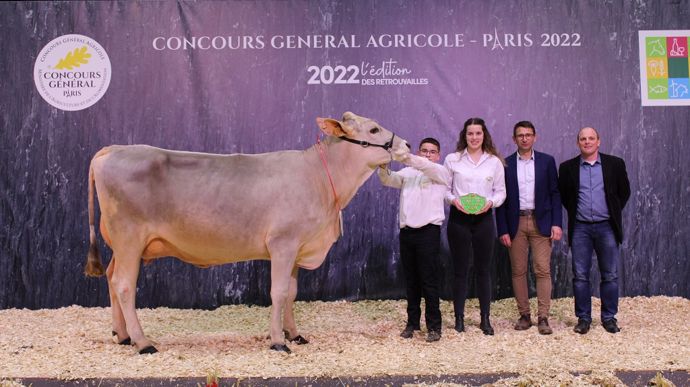 Rismaelle du Gaec Brast sacrée Miss BGS