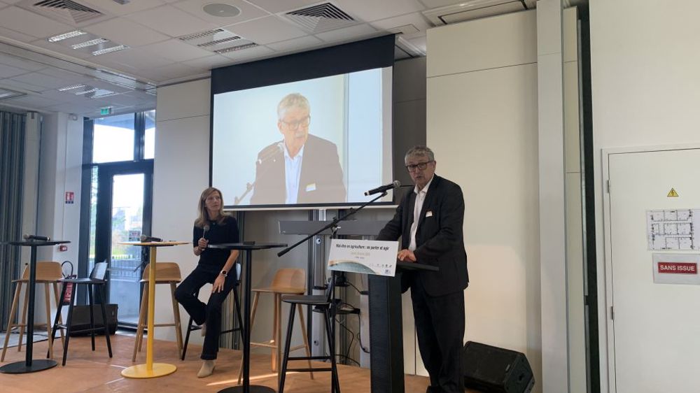 Pascal Cormery, président de la CCMSA, recommande le passage à une réflexion positive sur le thème du "bien être" en agriculture. (©Terre-net Média)