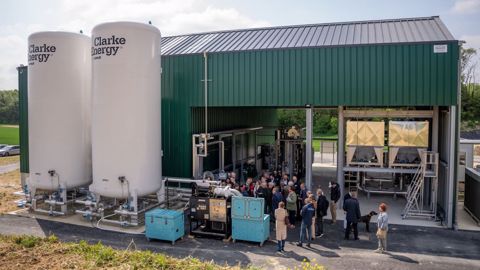 Module de récupération du CO2 de l'unité de méthanisation