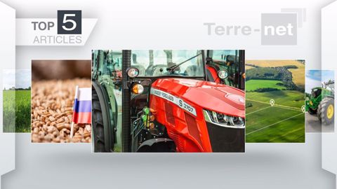 Articles les plus lus cette semaine sur Terre-net. (©Terre-net Média)
