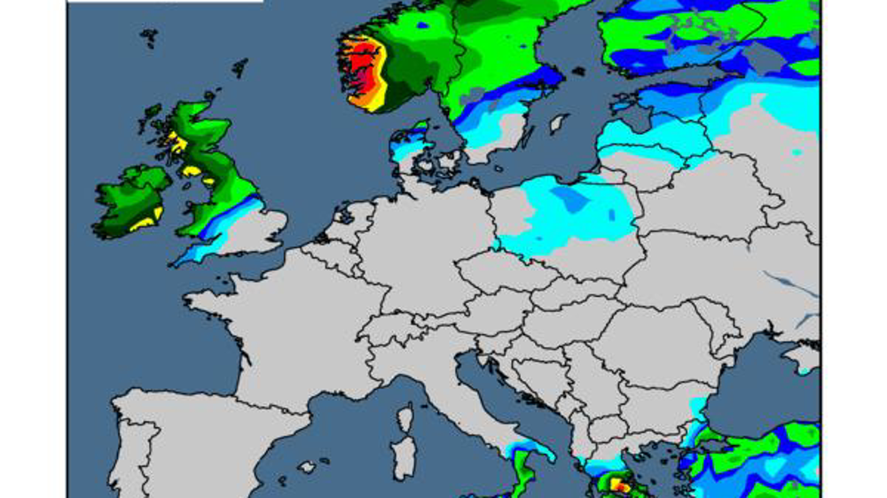 La France devrait profiter de l'absence totale de pluie.