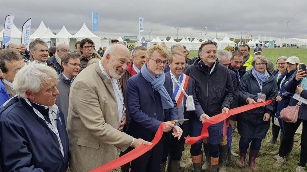 Inauguration du salon Betteravenir par Marc Fesneau mercredi 25 octobre 2023