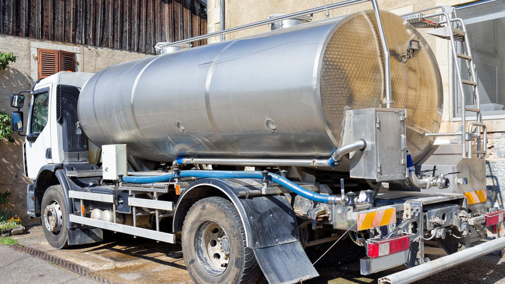 Camion citerne collecte laitière