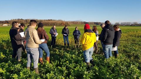 Visite d'une plateforme