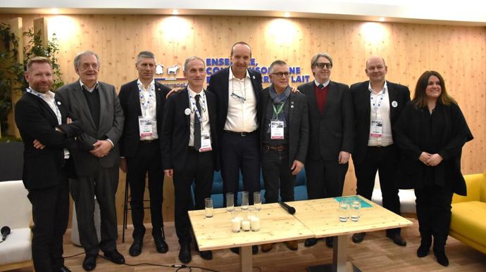 Les représentants des sponsors du Sommet mondial du lait ont dévoilé le programme au cours du Sia..