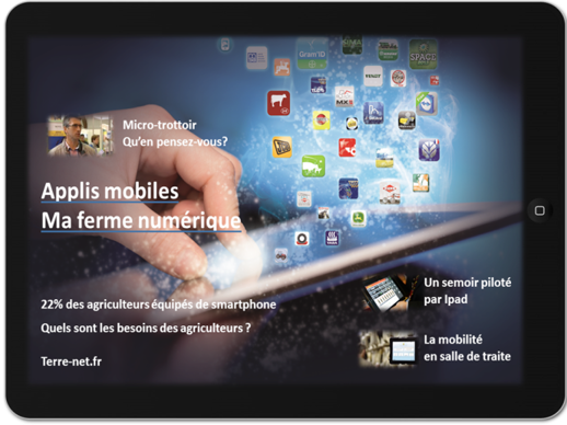 Image intéractive du dossier Appli Mobile de Terre-net.fr