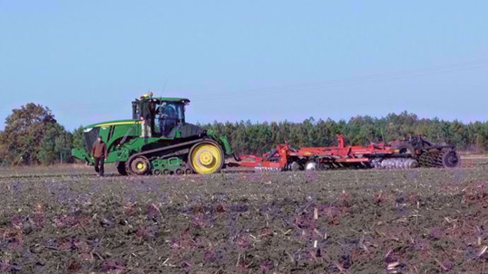Les photos du John Deere 9560 RT en avant-première Les photos du John Deere 9560 RT en avant-première