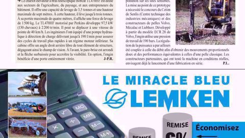 Matériel Agricole Numéro 178