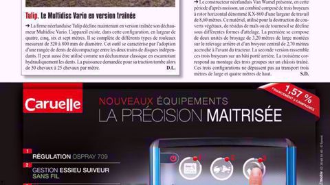 Matériel Agricole Numéro 180