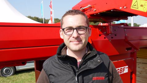 Christophe Pernier chez Grimme Christophe Pernier chez Grimme