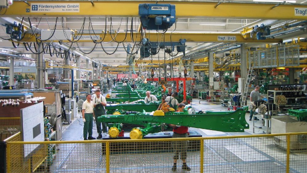 Les tracteurs en forte baisse 