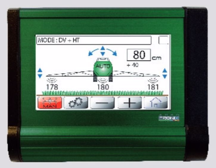 La hauteur de pulvérisation régulée