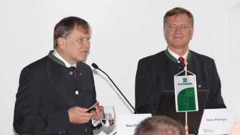 Pöttinger : 85 % à l'export Pöttinger : 85 % à l'export