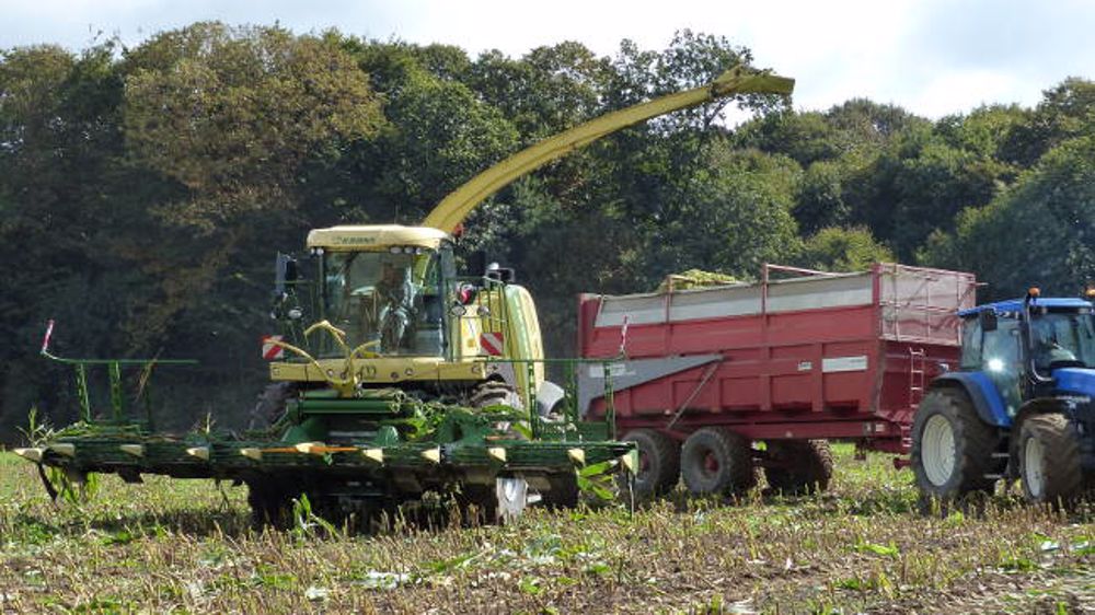 Les semi-remorques poussent Krone Les semi-remorques poussent Krone