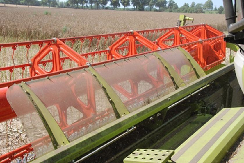 L'écran de Pool Agri stoppe les grains