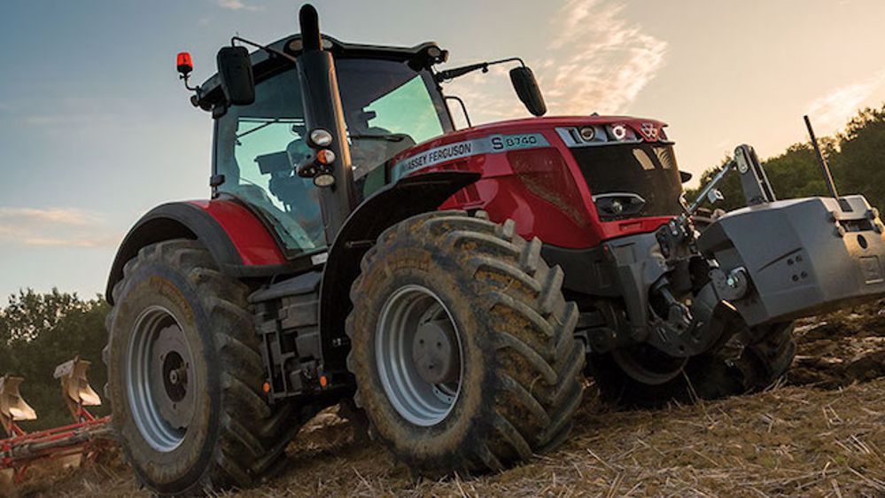 Massey Ferguson 8700 S : S comme suspension Massey Ferguson 8700 S : S comme suspension