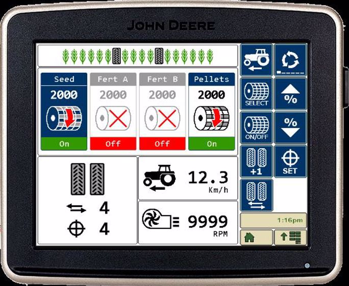 L'Artemis de RDS contrôle le semis