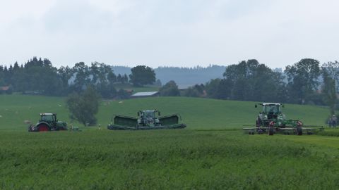 La fenaison arrive chez Fendt La fenaison arrive chez Fendt