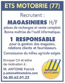 Magasiniers et responsable gestion Magasiniers et responsable gestion