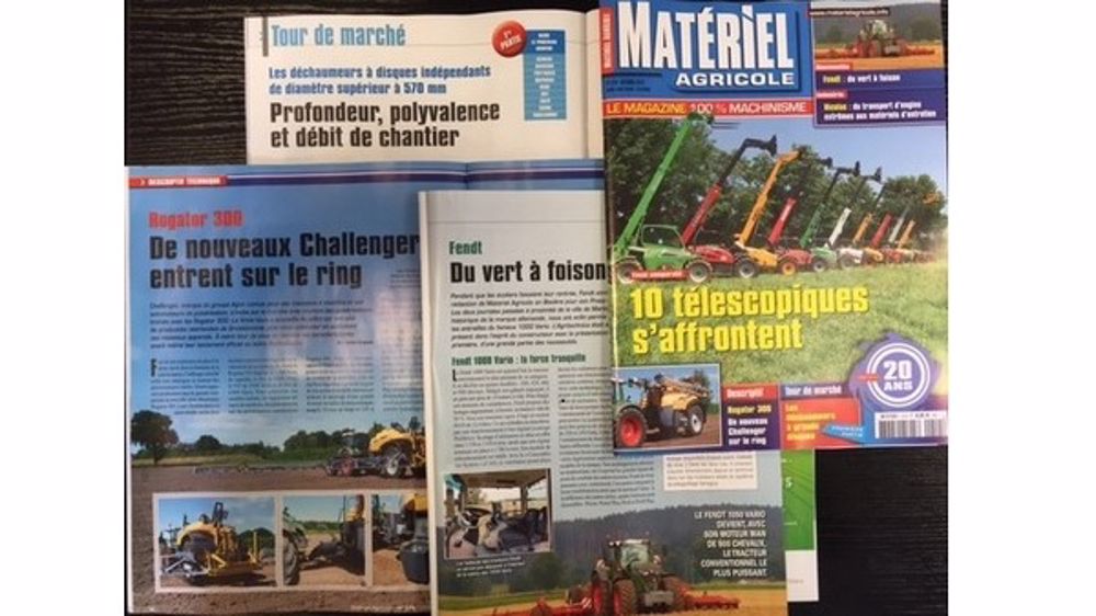 Matériel Agricole n°214 dans vos boîtes aux lettres ou en kiosque !