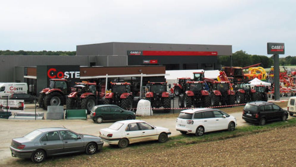 La Semag de Poligny concession pilote de Case IH