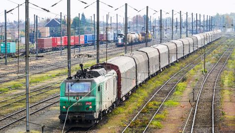 Des trains géants pour les céréales Des trains géants pour les céréales