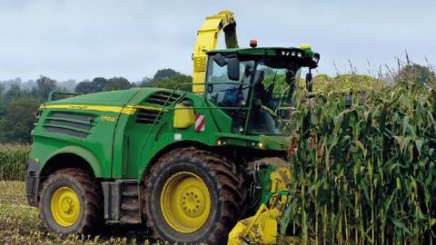 John Deere : l'ensileuse en vedette John Deere : l'ensileuse en vedette