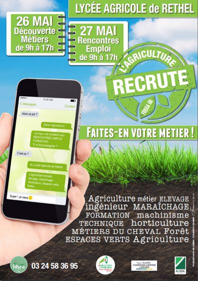 Rencontres emploi formation les 26 & 27 mai à Rethel (Ardennes)