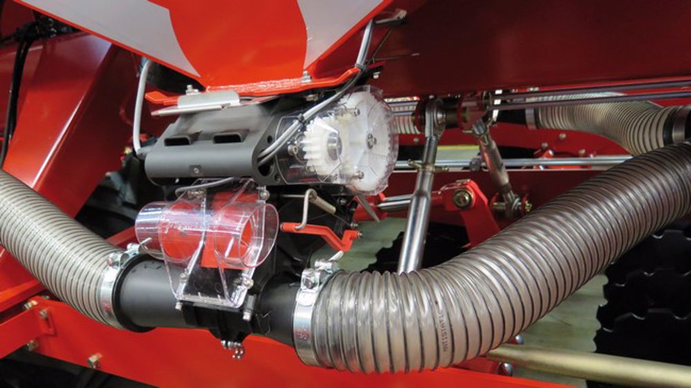 La distribution Eldos de Kverneland dose avec précision