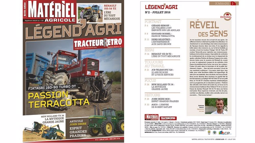 Légend'Agri n°2 : parution imminente ! Légend'Agri n°2 : parution imminente !