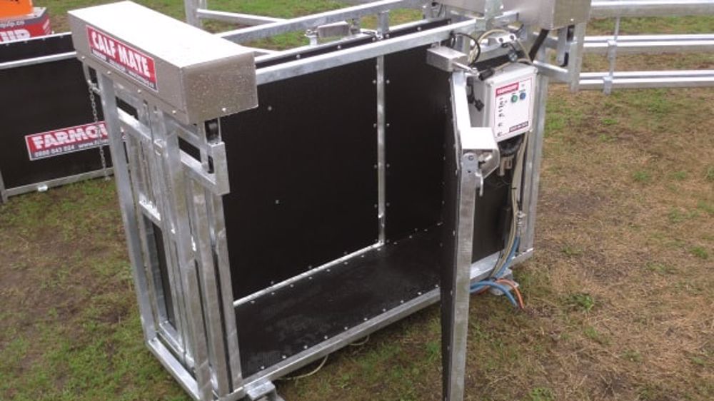 Farmquip : Une cage de pesée autonome Farmquip : Une cage de pesée autonome