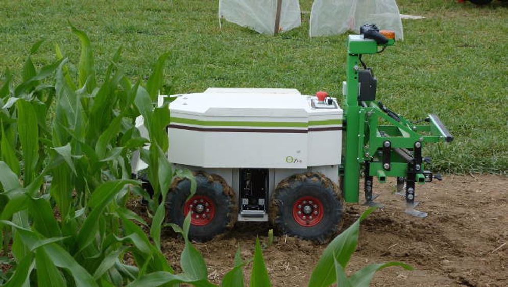 Un concours de robots agricoles