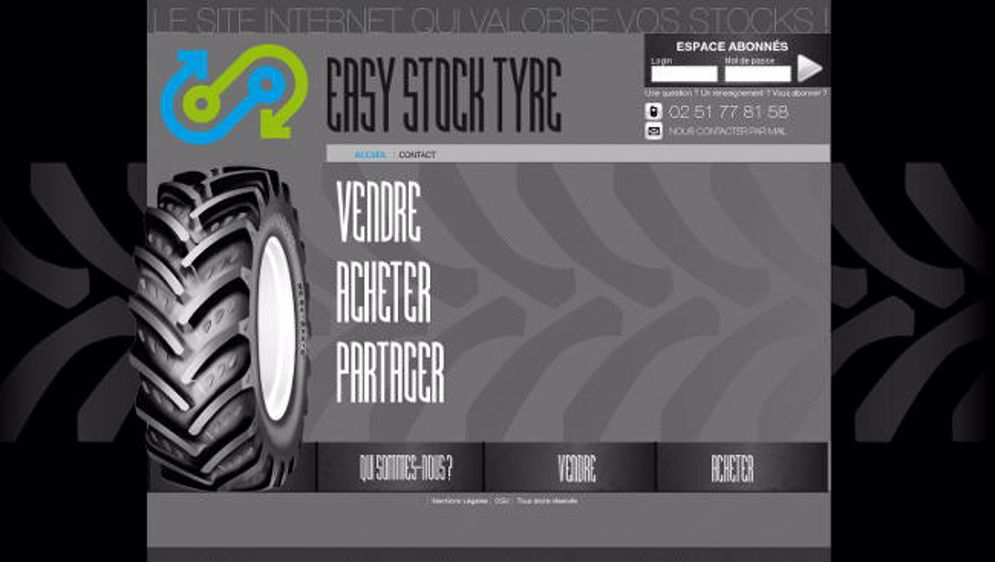 Un stock virtuel de pneus sur Easystocktyre  Un stock virtuel de pneus sur Easystocktyre