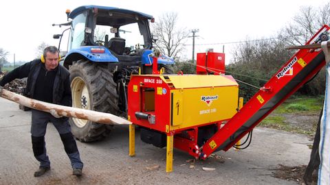 Rabaud Biface 350 : les piquets vite appointés Rabaud Biface 350 : les piquets vite appointés