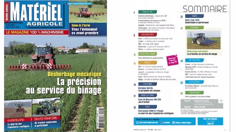 Matériel Agricole n°232 dans votre boîte au lettres ou en kiosque ! Matériel Agricole n°232 dans votre boîte au lettres ou en kiosque !
