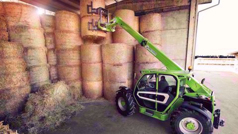 Merlo : quatre chariots télescopiques Turbofarmer compacts Merlo : quatre chariots télescopiques Turbofarmer compacts