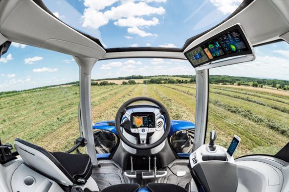 New Holland Méthane cabine
