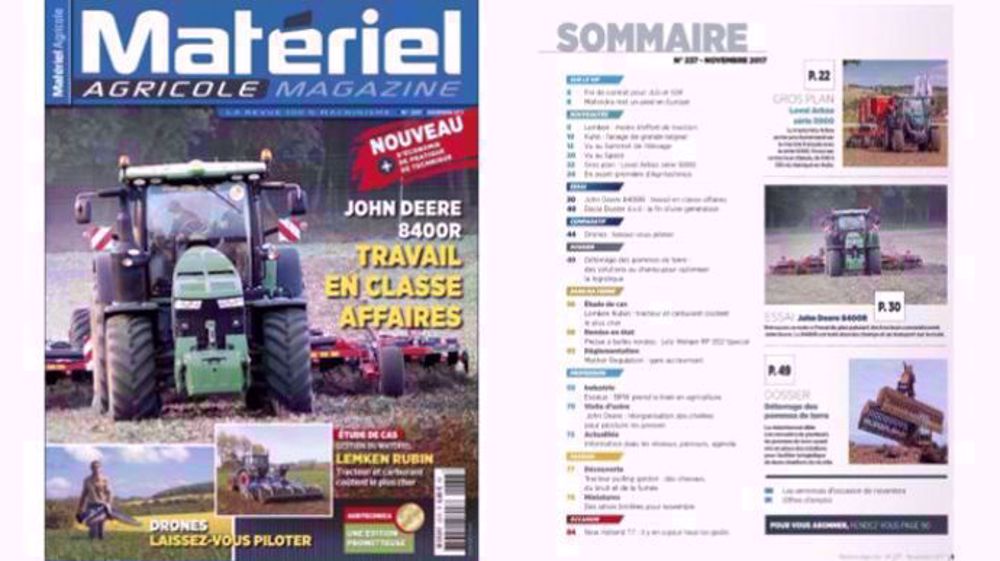 Matériel Agricole fait peau neuve ! Matériel Agricole fait peau neuve !