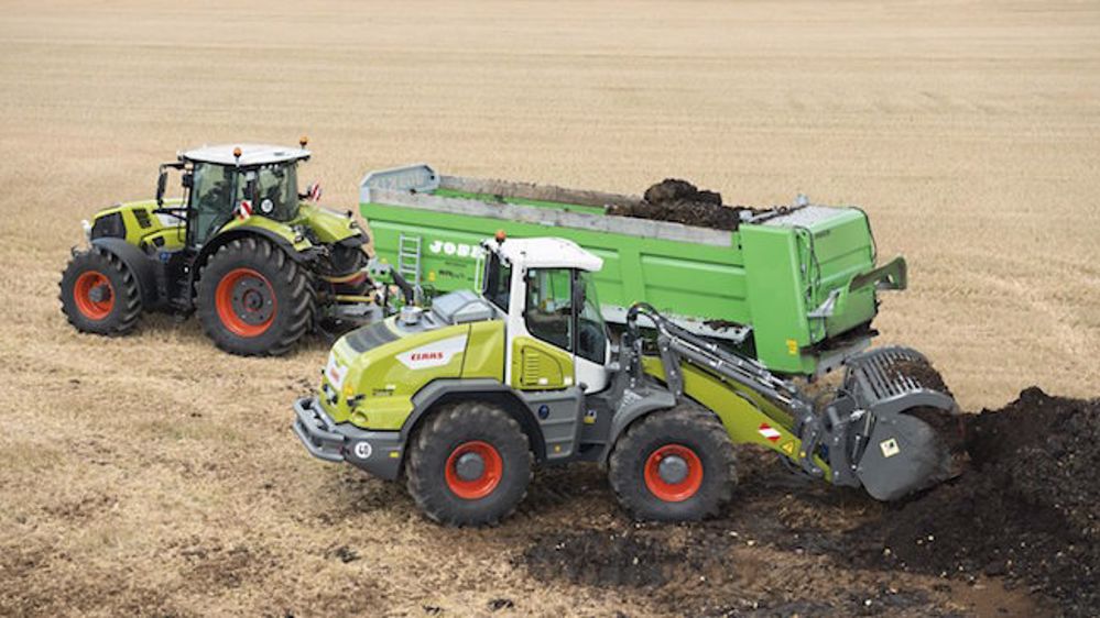 Claas : sept chargeuses fournies par Liebherr Claas : sept chargeuses fournies par Liebherr