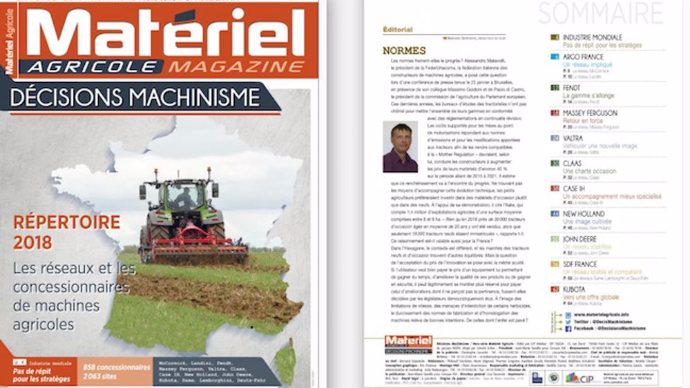 Notre hors-série spécial réseaux de tractoristes vient de paraître ! Notre hors-série spécial réseaux de tractoristes vient de paraître !